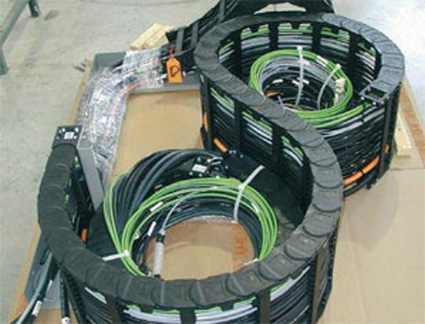 igus Ready Chains - Pre-assembled Energy Chain system delivered and installed onsite
